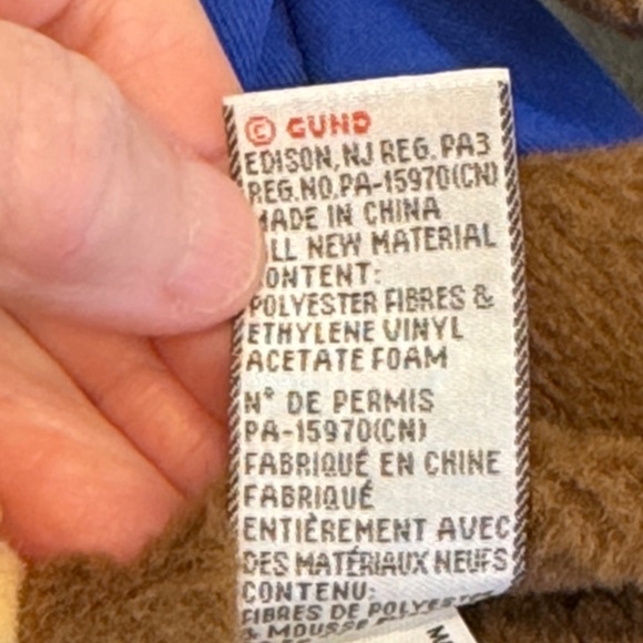 Paw Patrol CHASE German Shepard Pup Blue Uniform Plush Hand Puppet by Gund - Picture 7 of 7